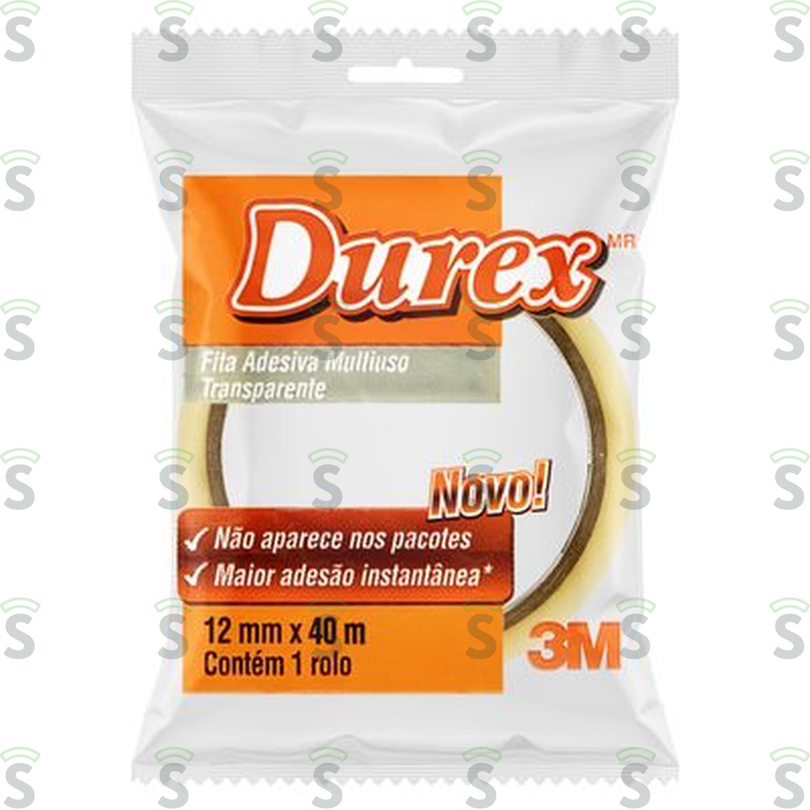 Fita 3m Durex 12mm 40m Embalagem 1 Un