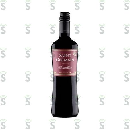  Vinho Brasileiro Tinto Seco Saint Germain Assemblage Cabernet Franc Merlot Serra Gaúcha Garrafa 750ml