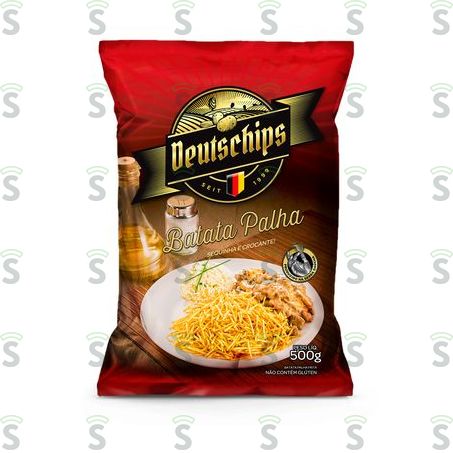  Deutschips-batata Palha 500g