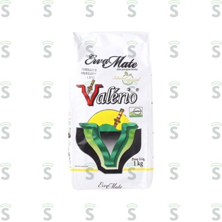  Erva Mate Chimarrão de Valérios Sem Açúcar Pacote 1kg