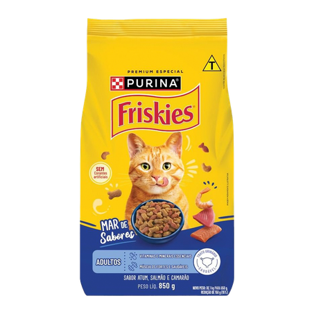 Alimento Para Gatos Friskies Mar De Sabores 850g