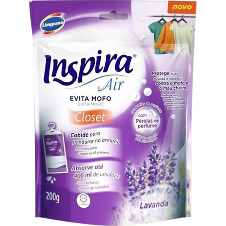 Antimofo Inspira 200g - Closet - Lavanda