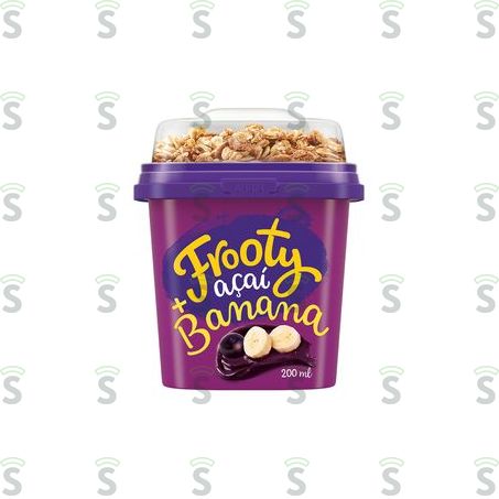  Açai Frooty Banana Com Granola Embalagem 200g