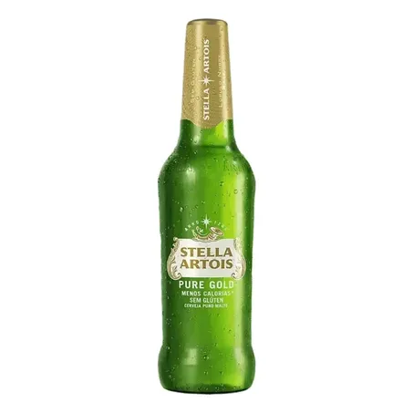 Stella Artois Cerveja Pure Gold 600Ml Garrafa