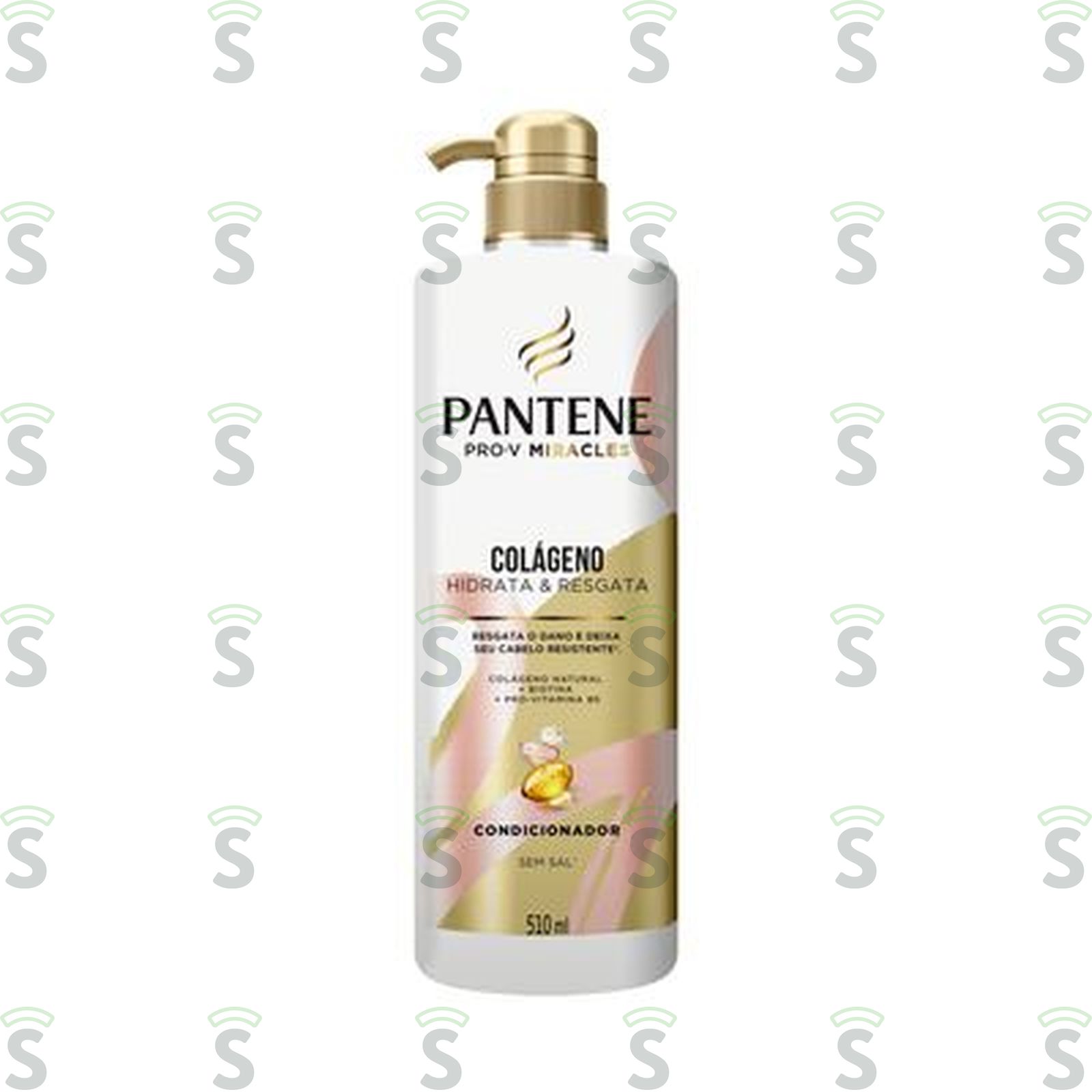 Condicionador Pantene Colágeno Hidrata e Resgata Frasco 510ml