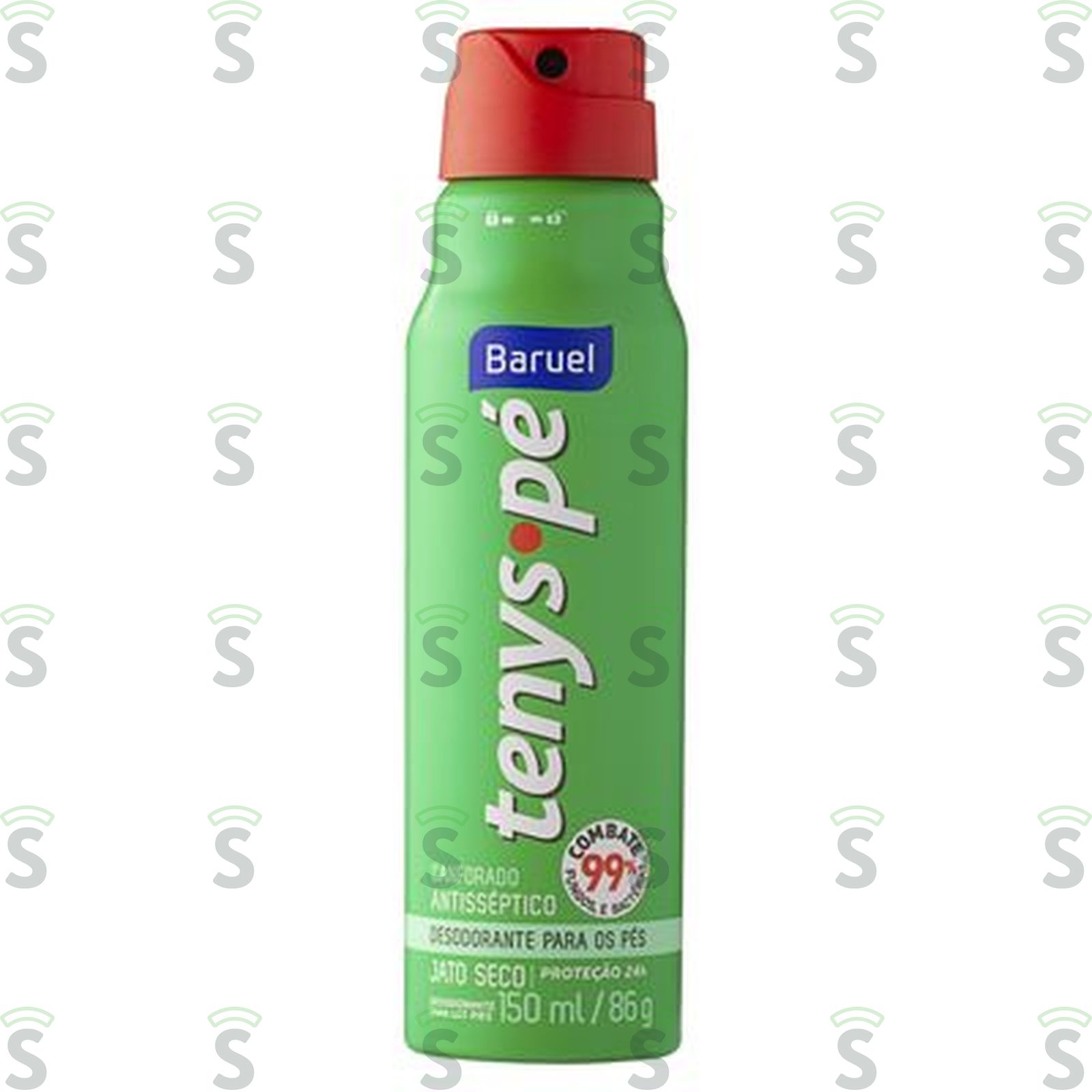 Desodorante para os Pés Baruel Tenys Pé Seco Canforado Frasco 100ml