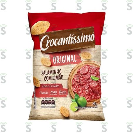 Crocantissimo-snack 45g Salame Limao