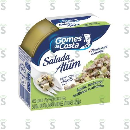  Gomes Costa-salada Atum 170g Maionese Az