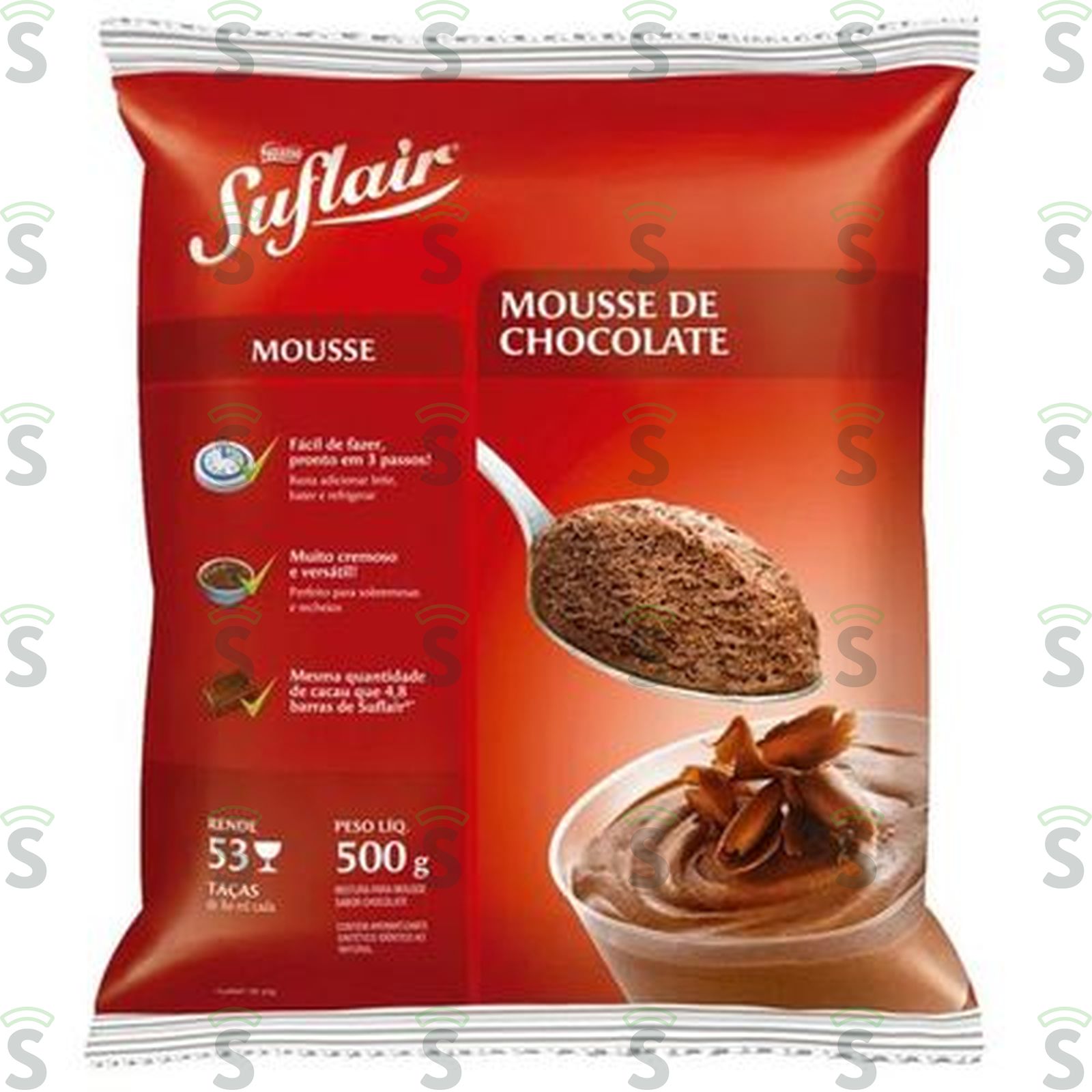 Chocolate em Pó Suflair Mousse 500G