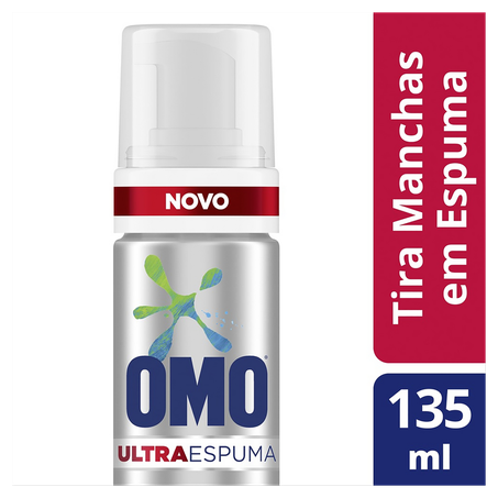 TIRA MANCHAS OMO ULTRA ESPUMA EXTRA PODER FRASCO 135ML 360-4