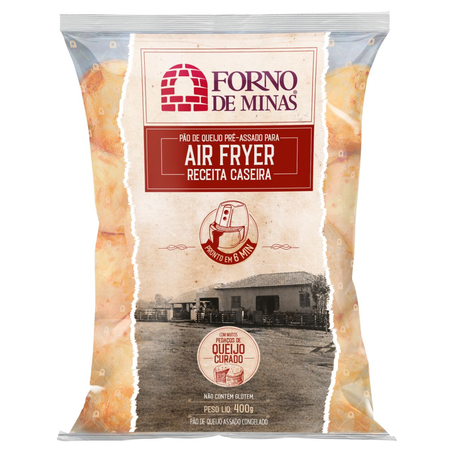 Pão de Queijo Forno de Minas 400g - Air Fryer
