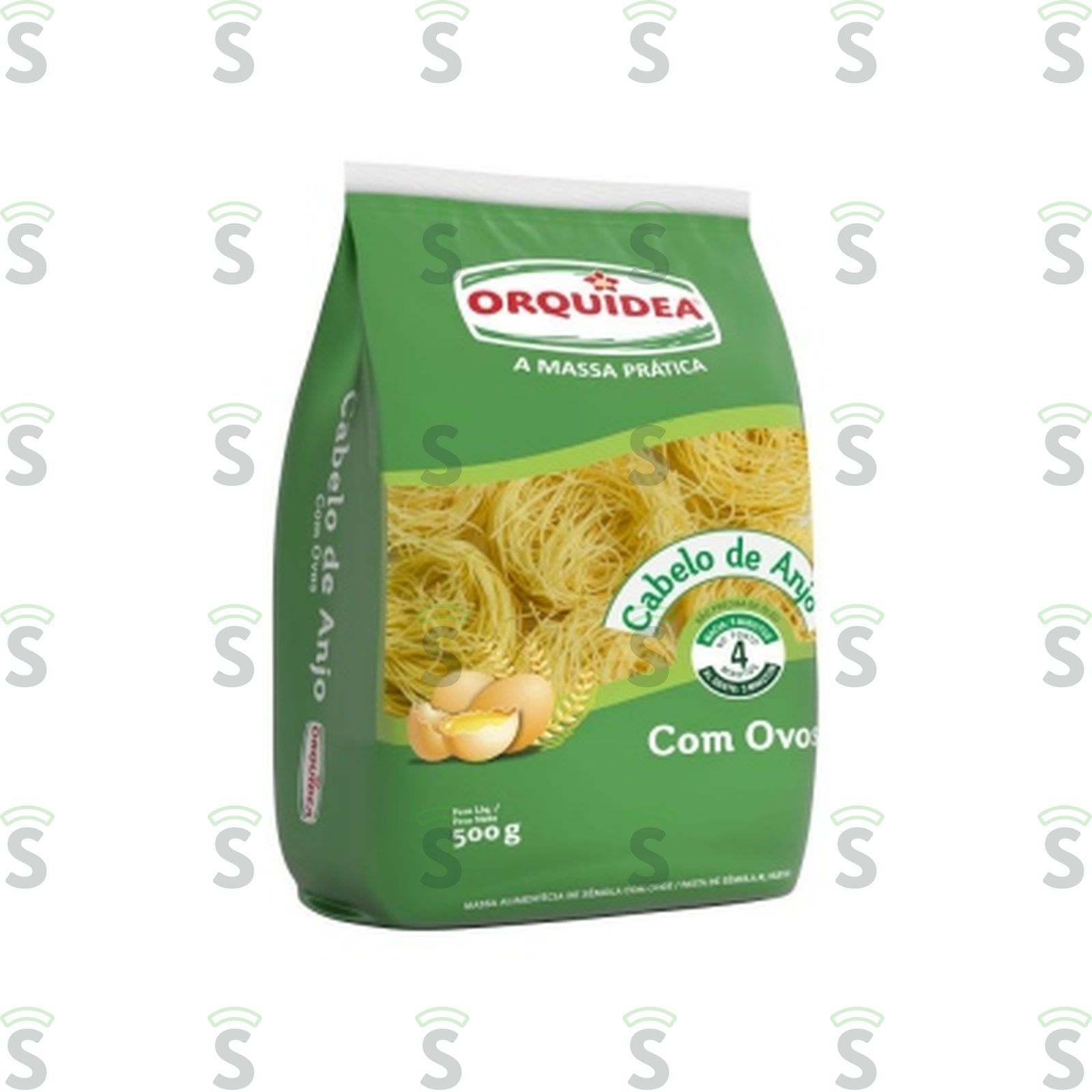 M. Orquidea Cabelo Anjo Sem Ovos 500G