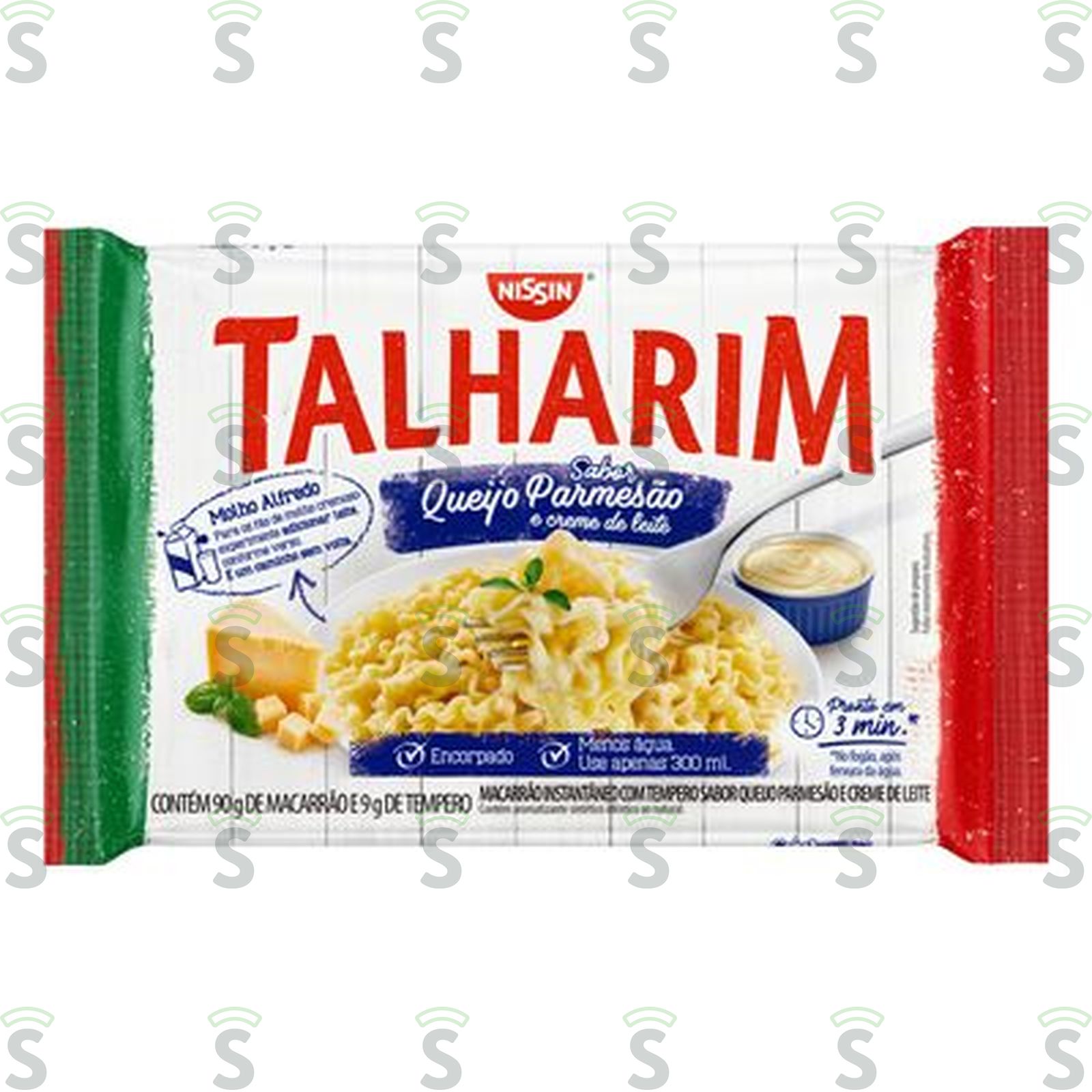 Macarrão Instantâneo Nissin Talharim Parmesão Creme de Leite 99G