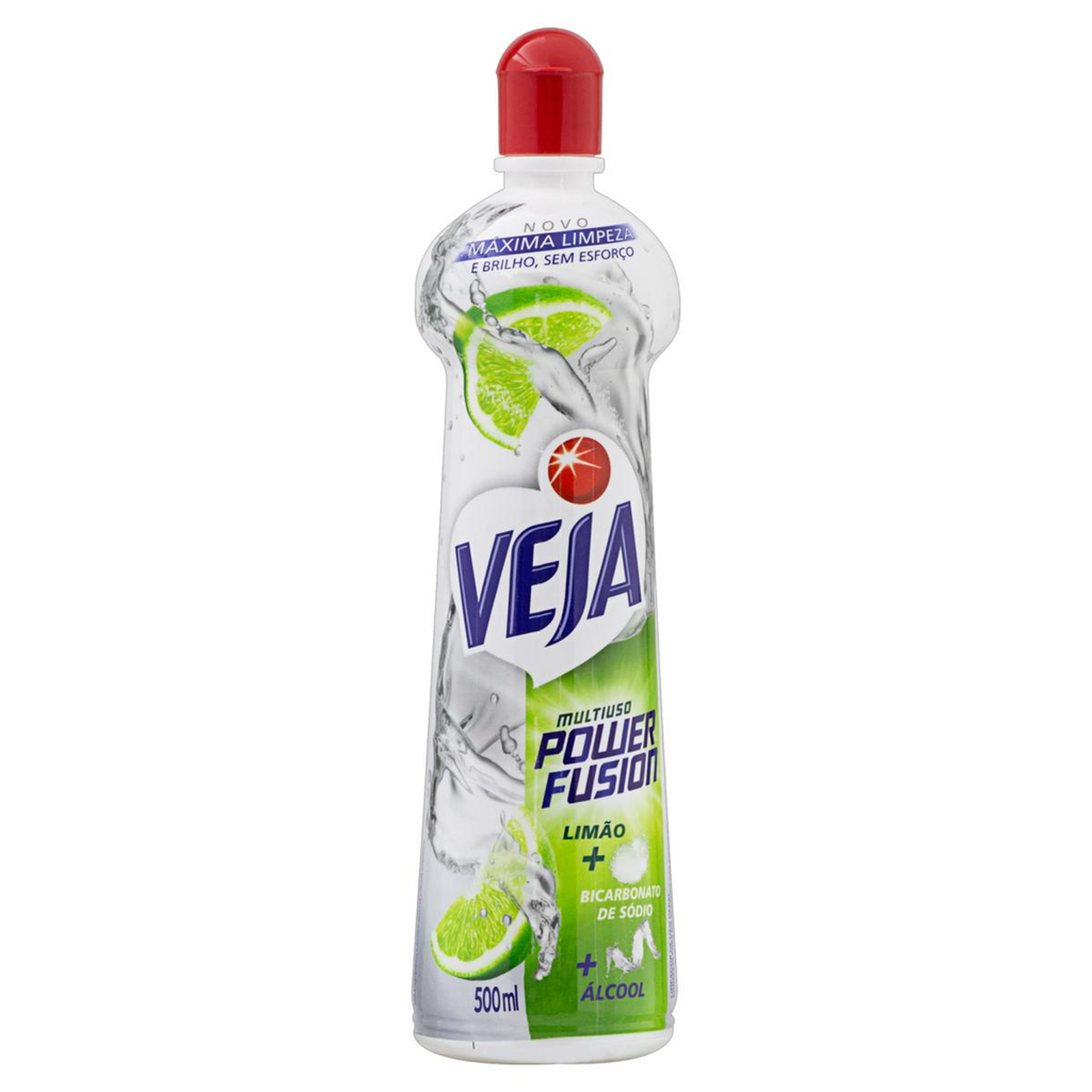 Limpador Multiuso Veja 500ml - Power Fusion - Limão