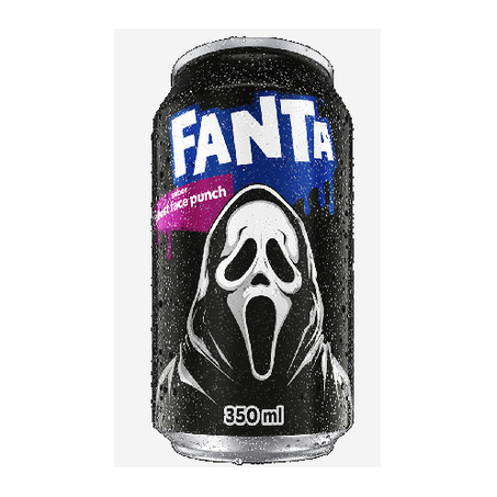 Refrigerante Fanta Ghost Face Punch Lt 350ml