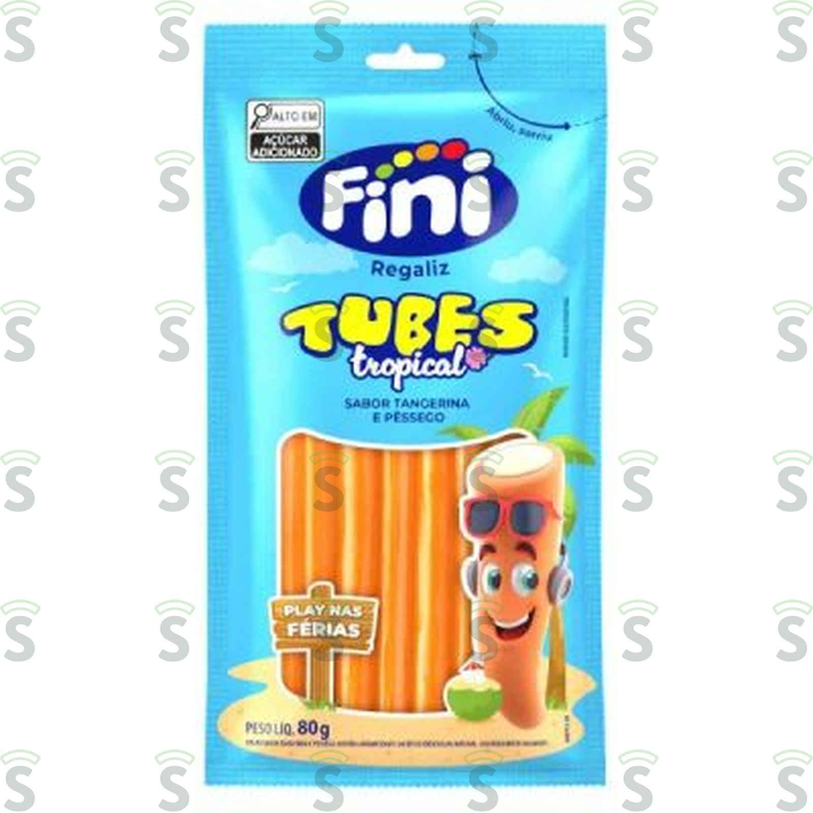 BALA FINI REGALIZ TUBES 80G TROPICAL