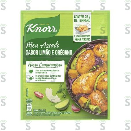  Knorr-tempero Meu Assado 25g Limao Oregano