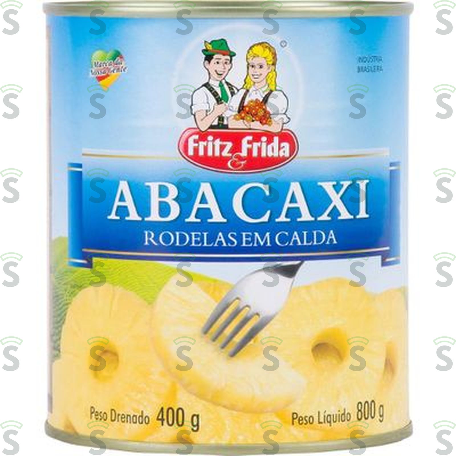 Fritz frida-abacaxi 400g rodelas
