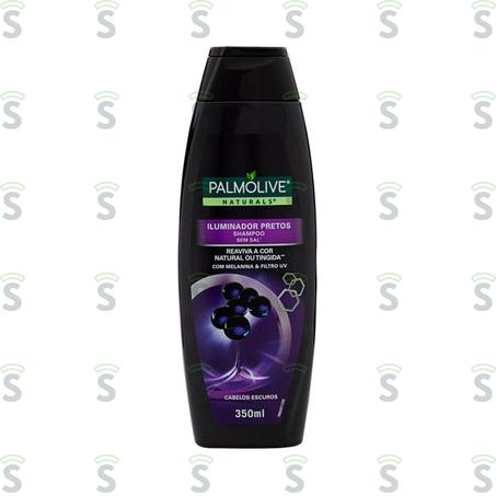  Shampoo Palmolive Naturals Pretos Vibrantes Frasco 350ml