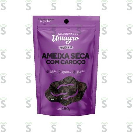  Uniagro-ameixa Preta C/caroço 150g