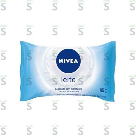  Sabonete Nivea Proteína Do Leite Unidade 90g