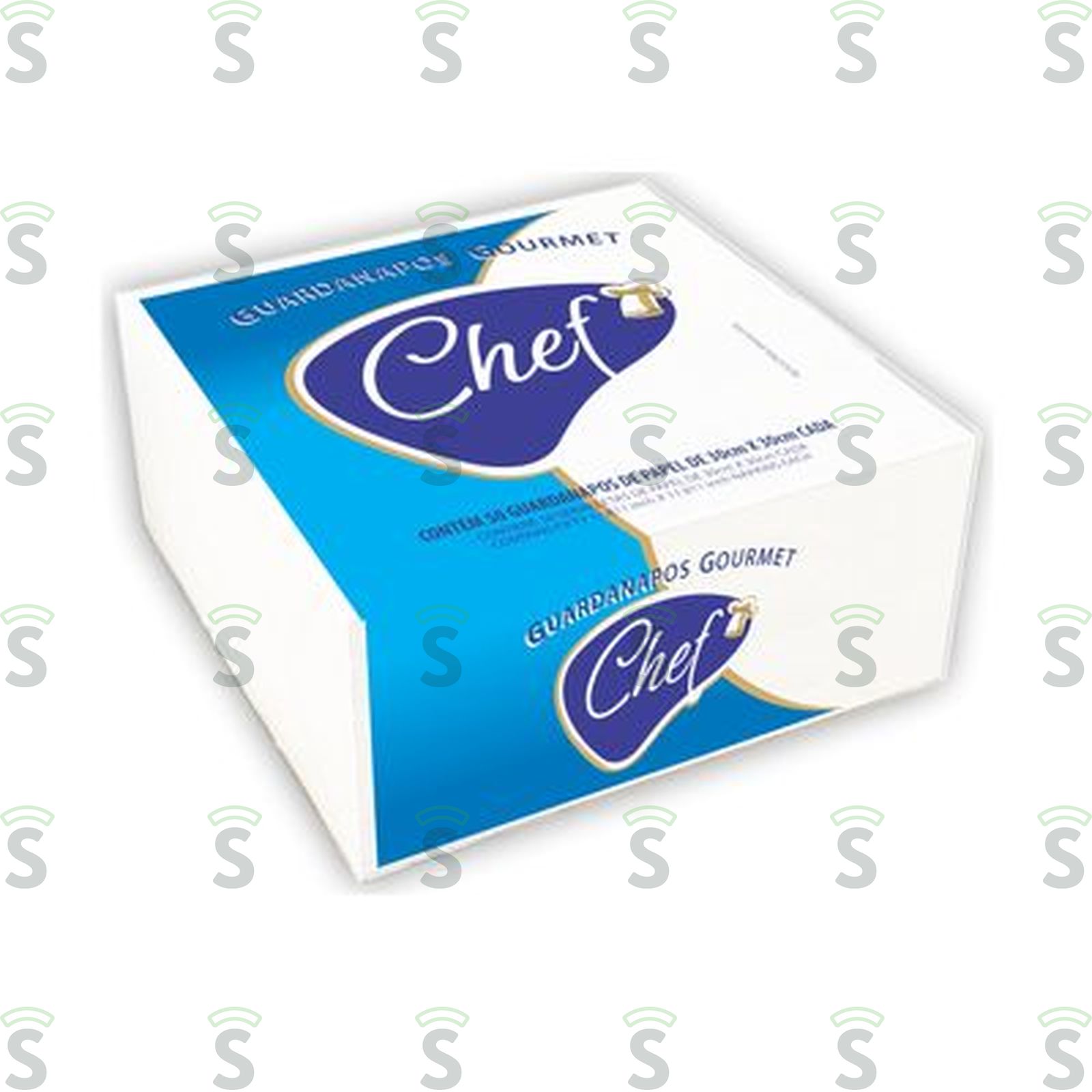 Guardanapo de Papel Chef 30x30cm Embalagem 50UN