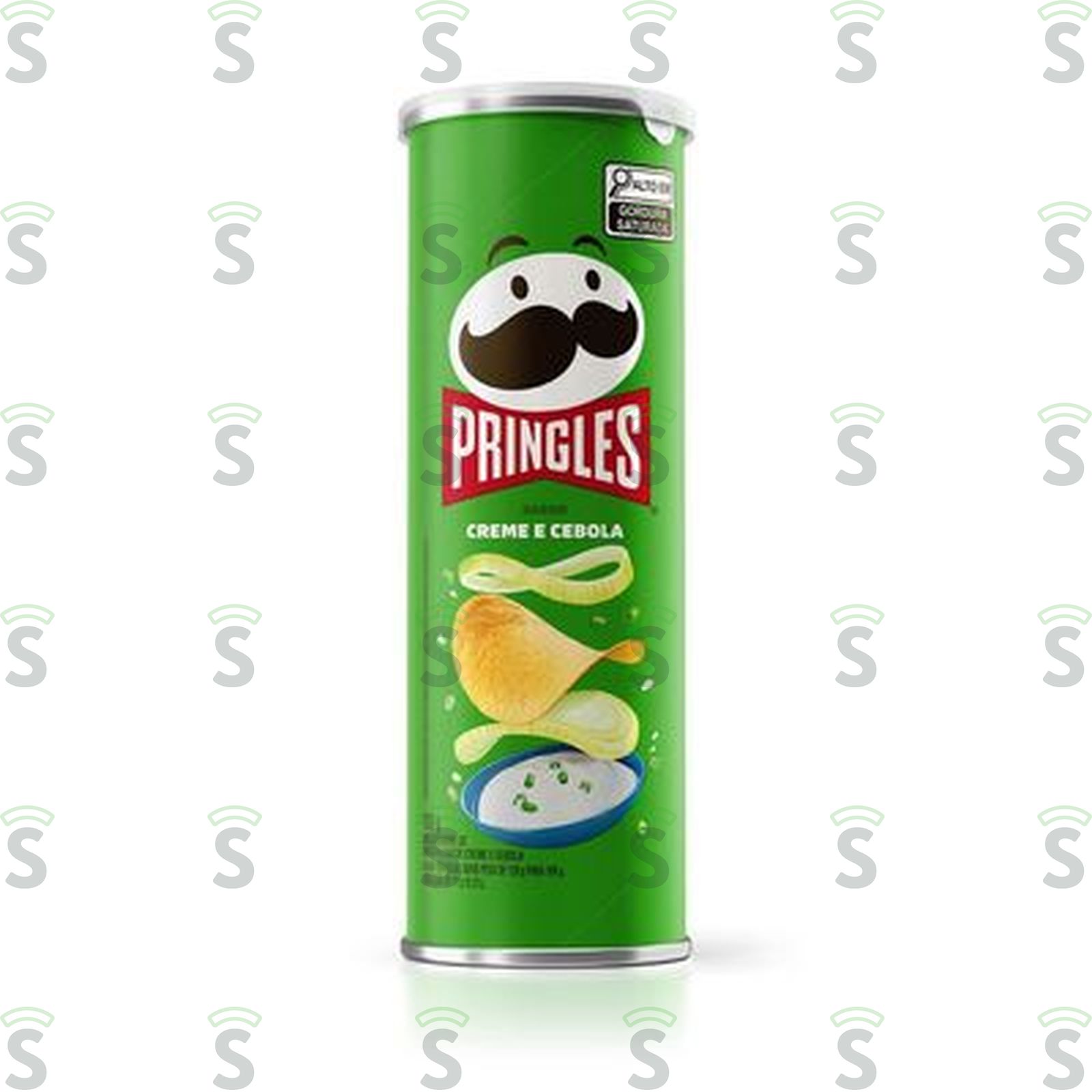 Salgadinho de Batata Pringles Sabor Creme e Cebola Pote 109gr