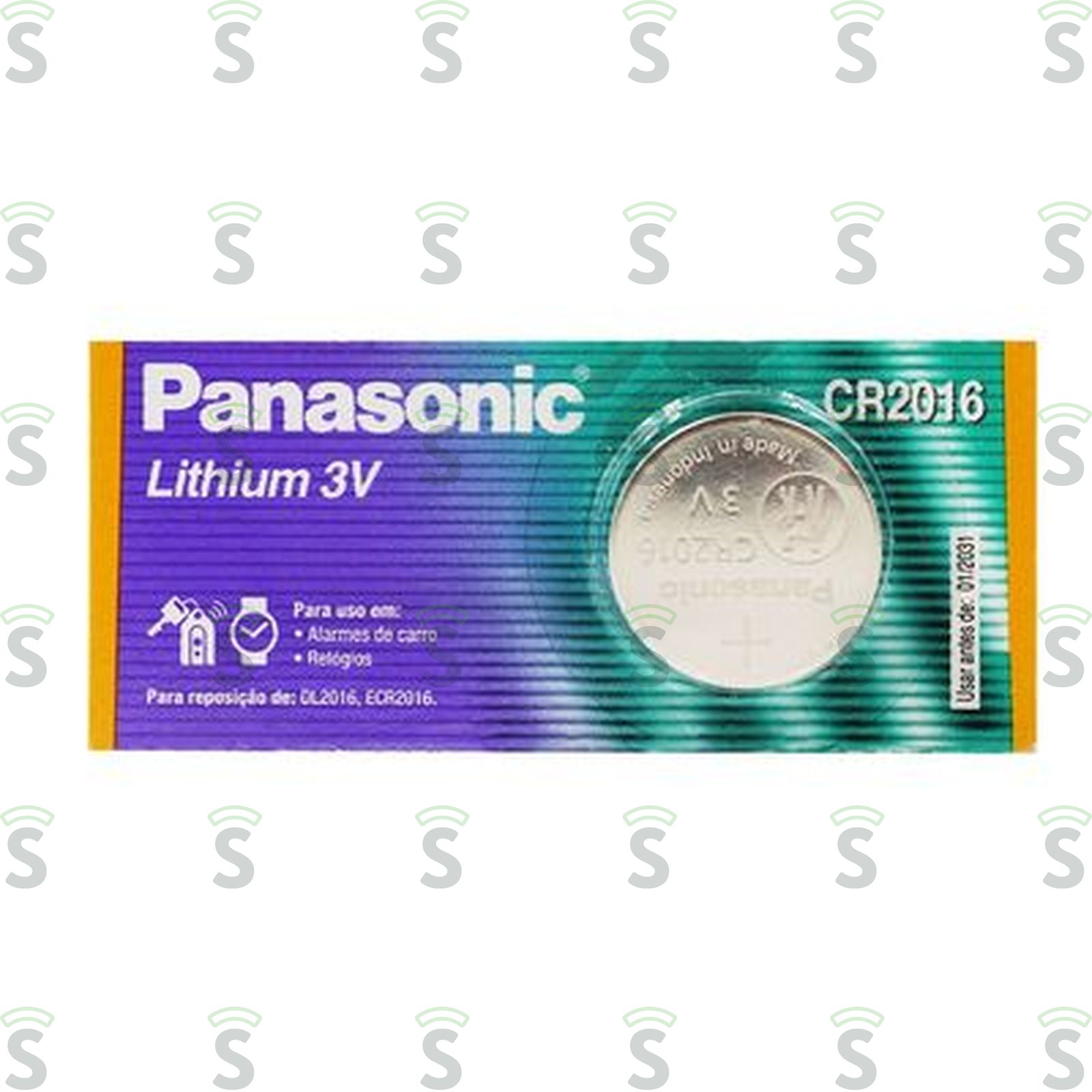 BATERIA LITHIUM 3V-S UN CR2016