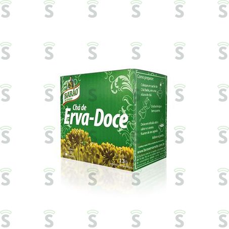  Chá de Erva Doce Barão Embalagem 13g