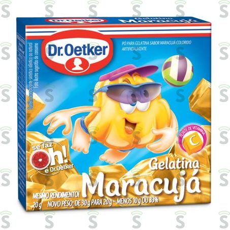  Oetker-gelatina 20g Maracuja