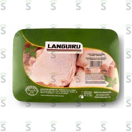  Languiru Sobrecoxa Frango Temperado 700g