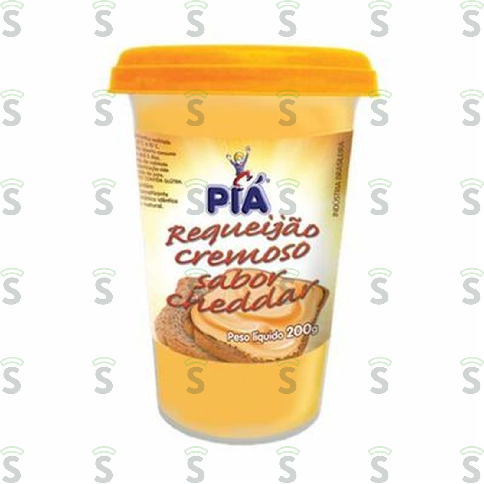Requeijão Cremoso Piá Cheddar 180G