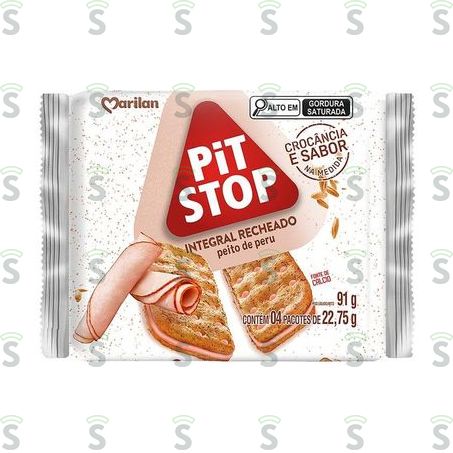  Bisc Marilan Pitstop 91g Peito de Peru