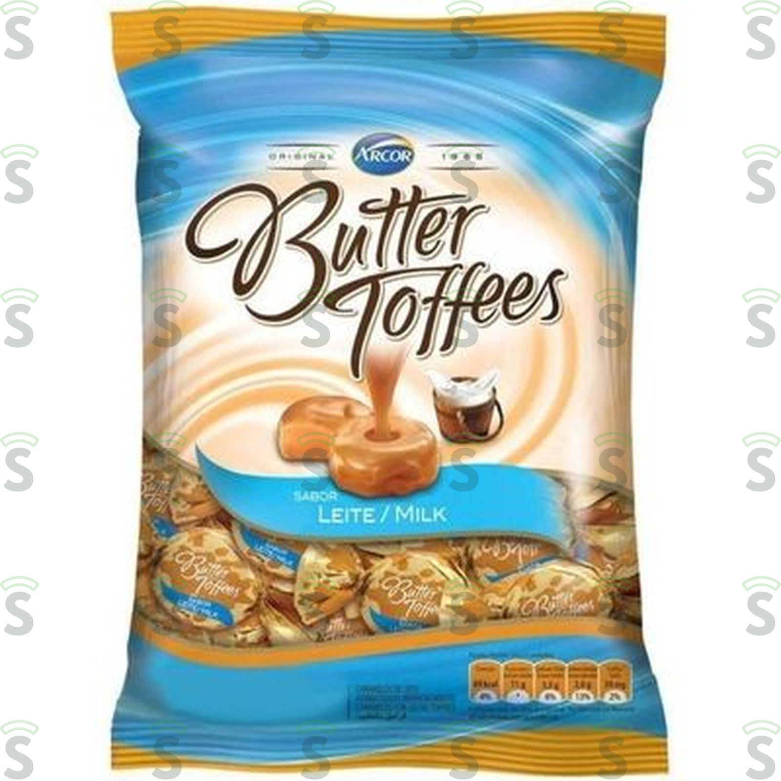 Bala Butter Toffees Leite 500G