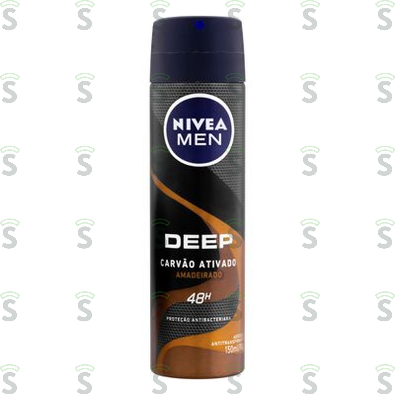 Desodorante Nivea Deep Black Amadeirado 150ML