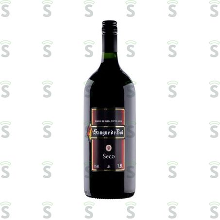  Vinho Brasileiro Tinto Seco Sangue de Boi Serra Gaúcha Garrafa 1.5lt