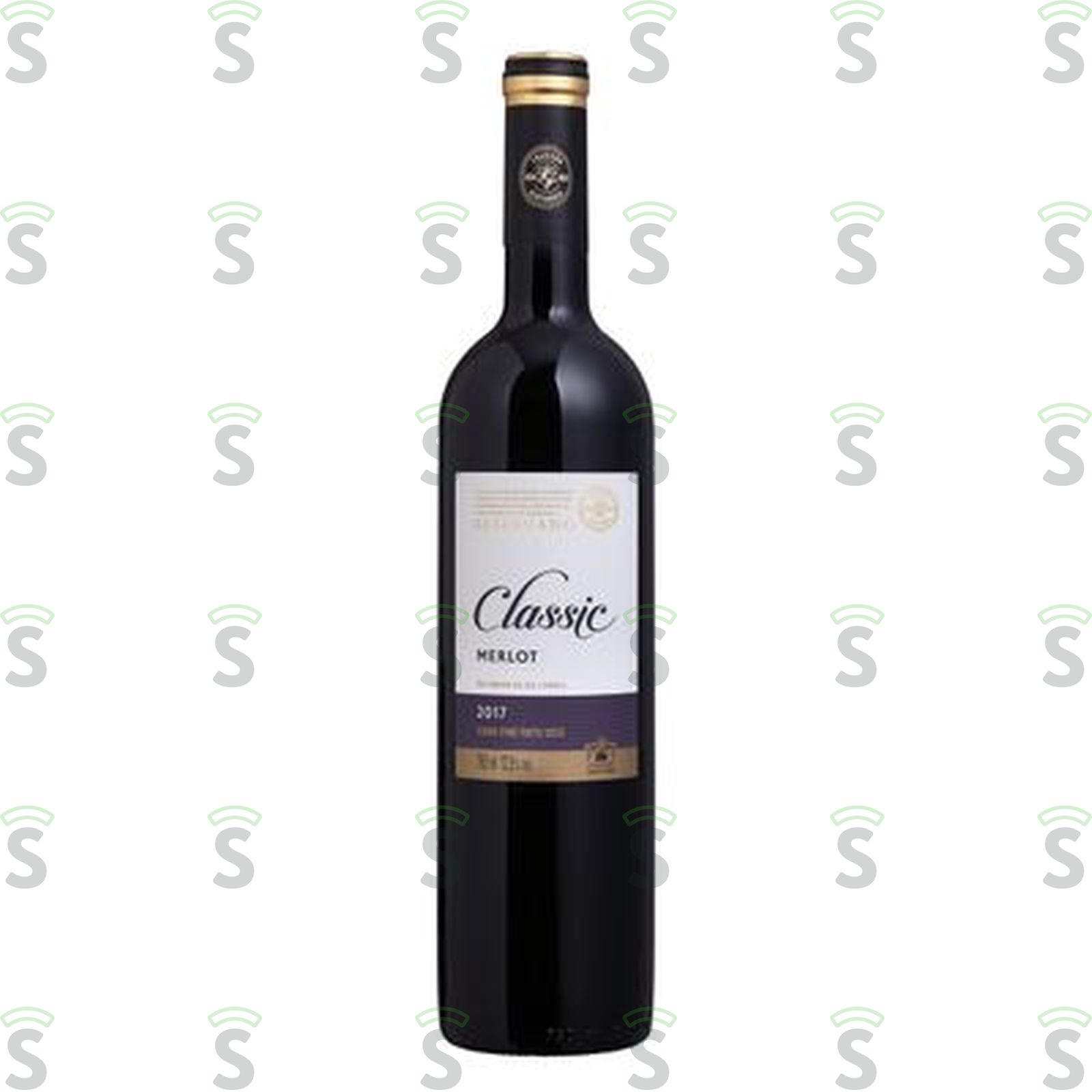 Vinho Brasileiro Tinto Seco Salton Classic Merlot Serra Gaúcha Garrafa 750ml