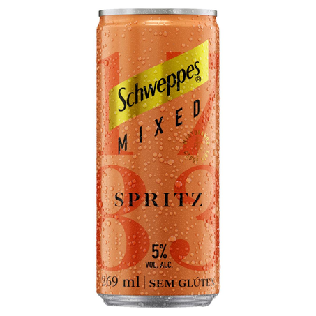 Bebida Mista Schweppes 269ml - Spritz - Lata