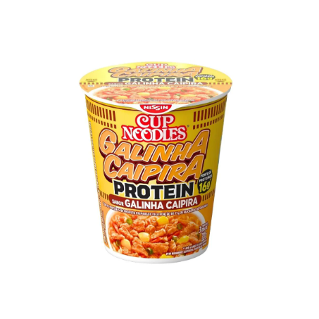 Macarrão Instantâneo Cup Noodles Protein Galinha Caipira 71g