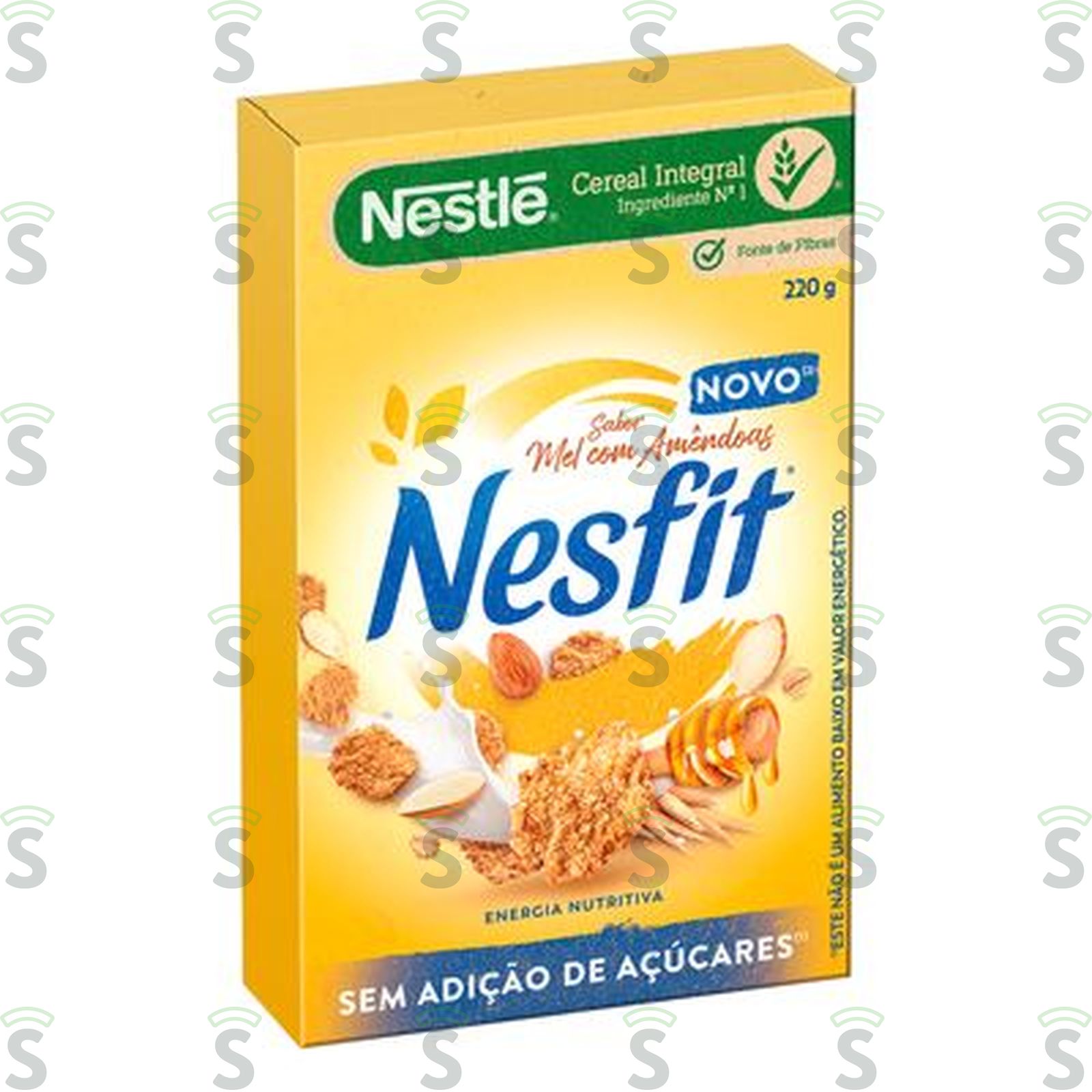 Cereal Matinal Integral Mel com Amêndoas Nesfit 220G