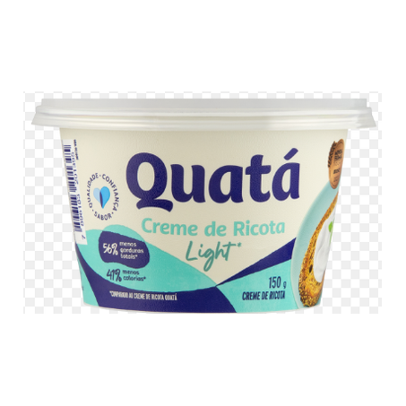 Creme Ricota Quatá Light 150g