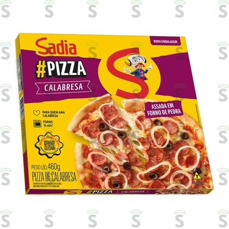  Pizza Sadia Calabresa 460g
