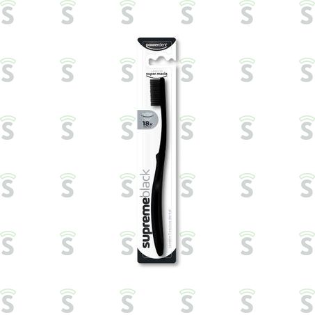 Esc Powerdent Supreme Black Super Macia