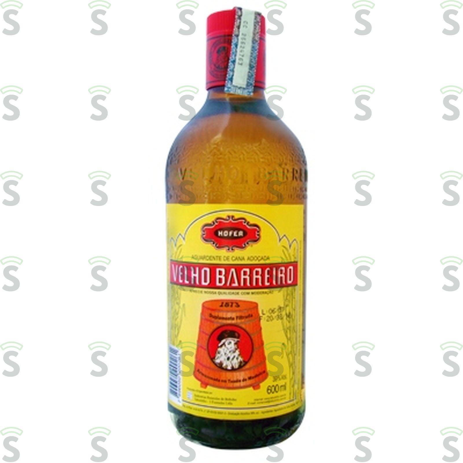 Cachaça Velho Barreiro Garrafa 600ML