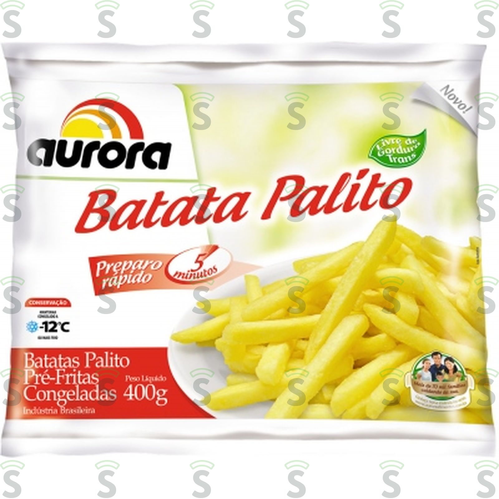 Aurora-batata palito congelado 400g