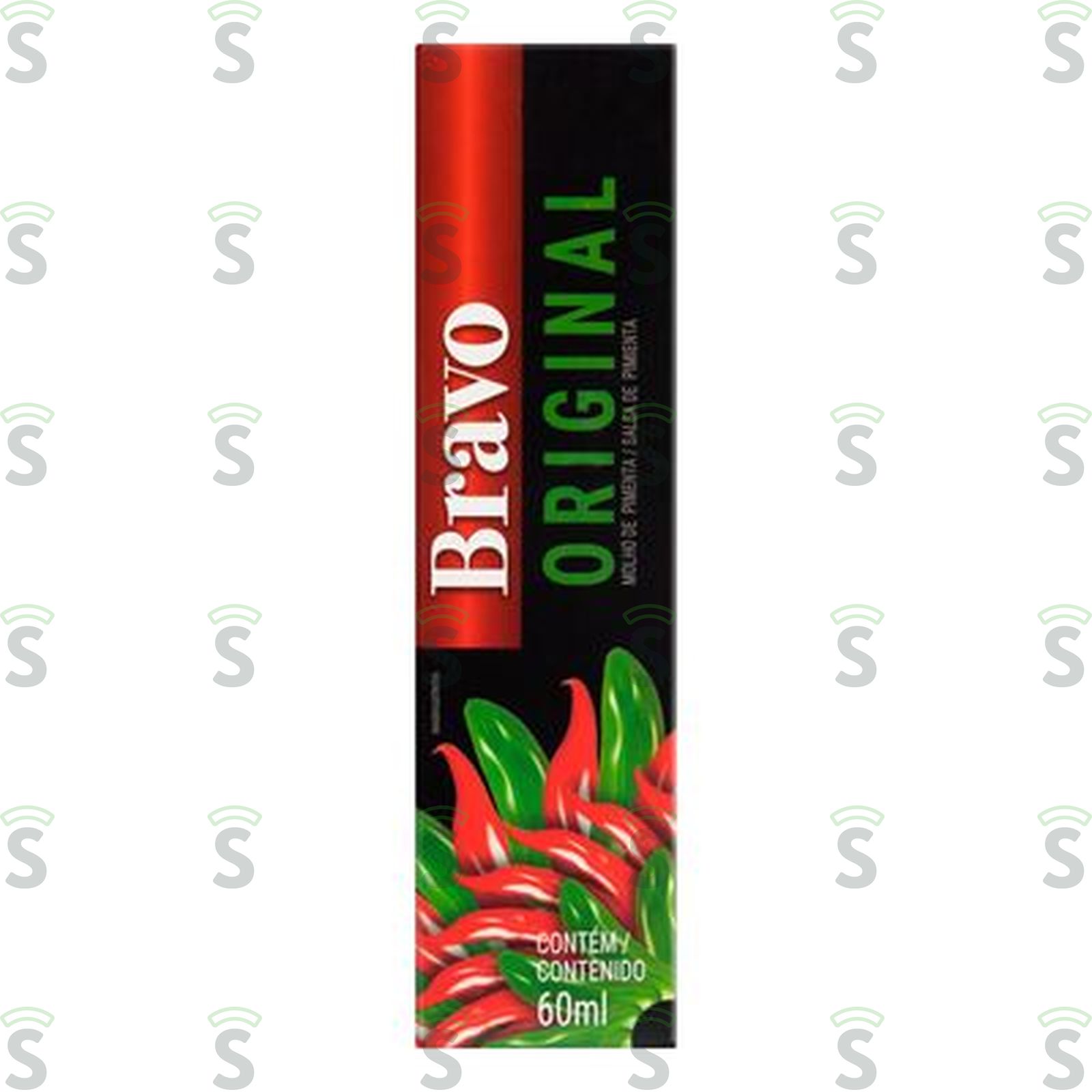 Molho de Pimenta Bravo Original Vidro 60ML