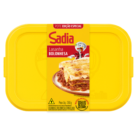 LASANHA SADIA BOLONHESA  POTE EDICAO ESPECIAL 350G