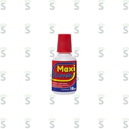  Corretivo Líquido Maxi Embalagem 18ml