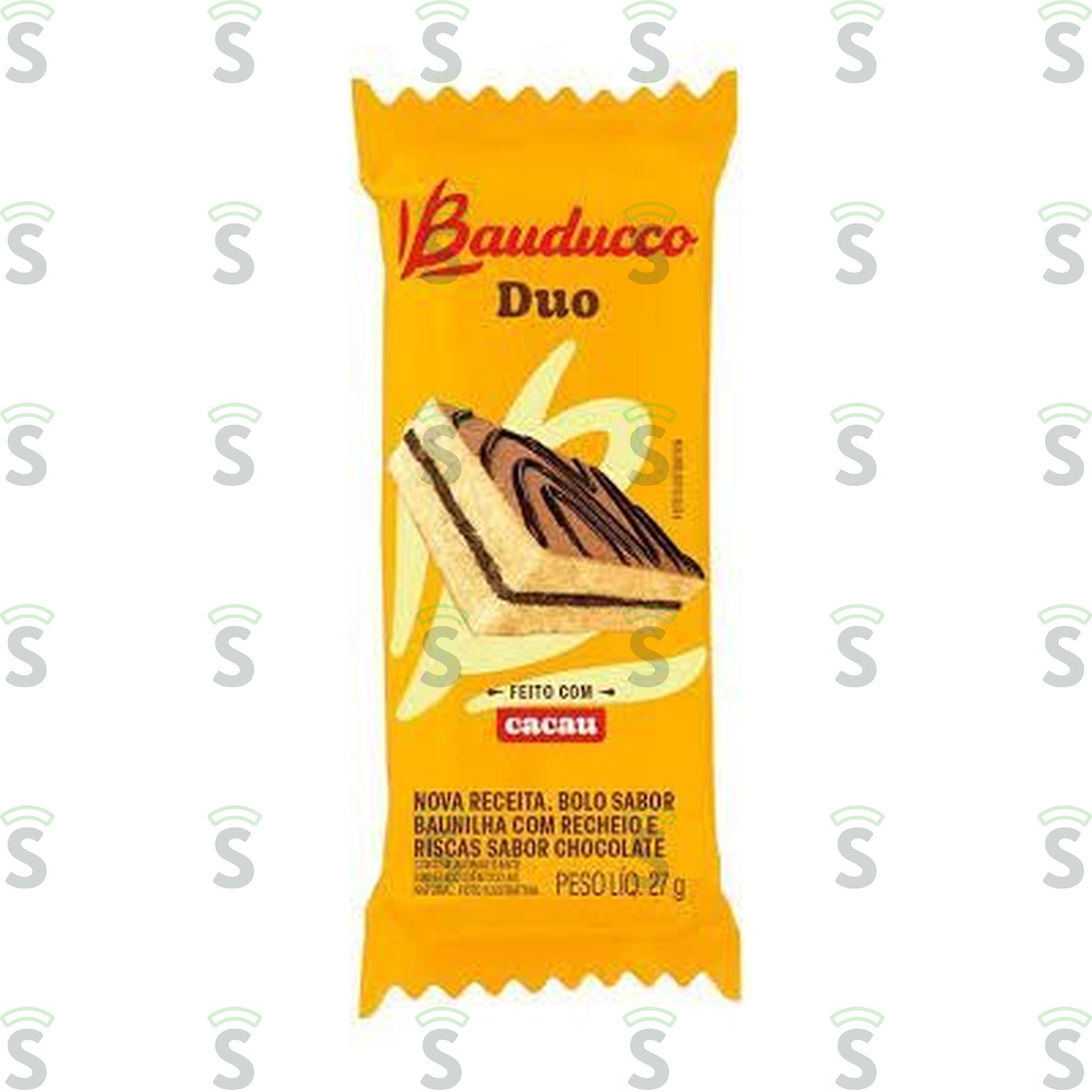 Bolinho Bauducco Duo Chocolate 27G