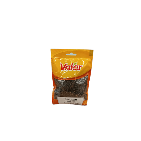 Gergelim preto valar sachê 100g